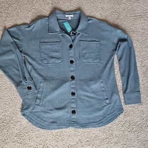 Maurices Teal Utility Jacket Size S